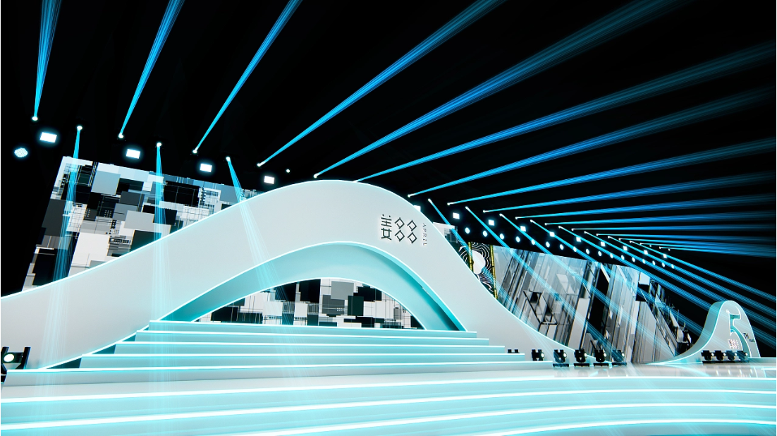 2021姜多多品牌五周年盛典暨新品戰略發布會舞美設計