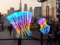 戶外活動多媒體互動裝置-水幕