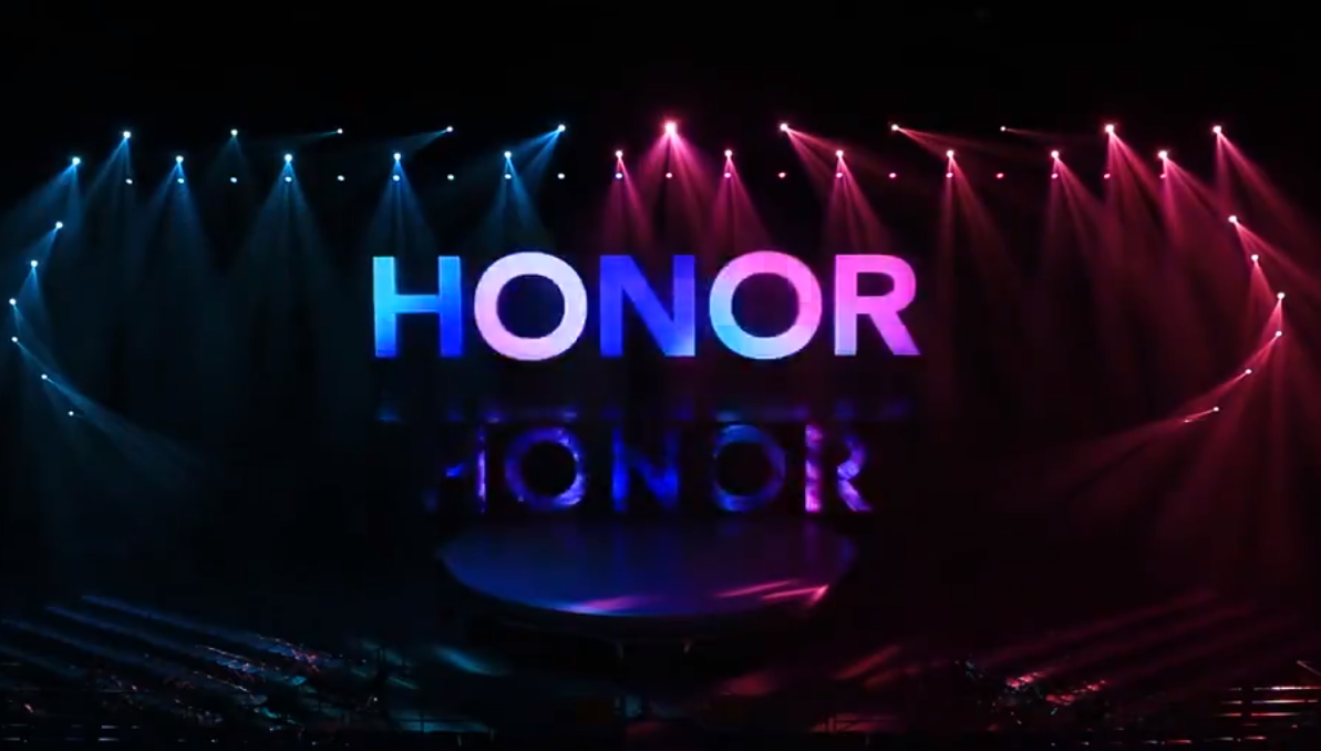 榮耀v20燈光秀開場視頻