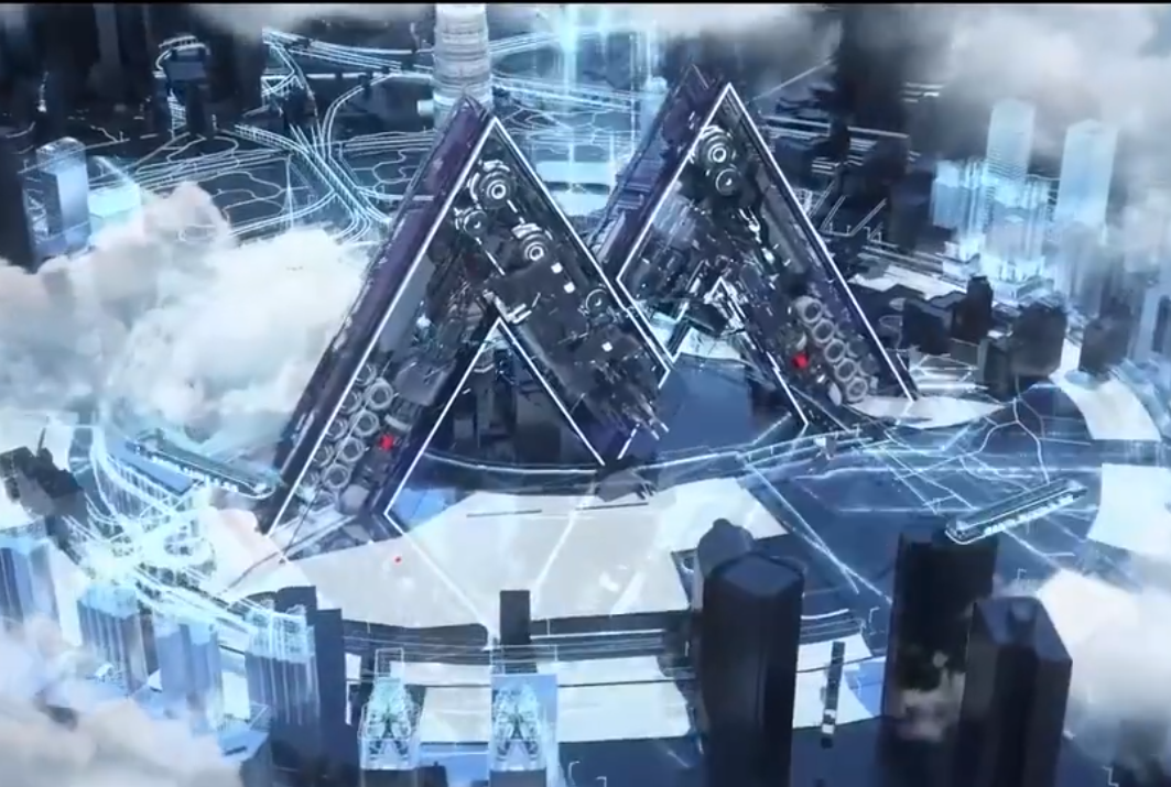 科技感太空三維動畫