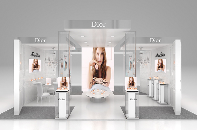 Miss Dior 加男士展覽展示設計